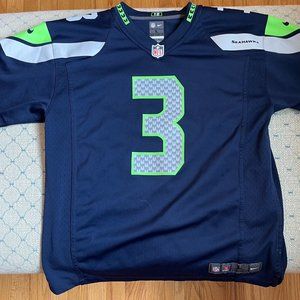 Russell Wilson Seattle Seahawks Official NFL Nike Jersey Youth L